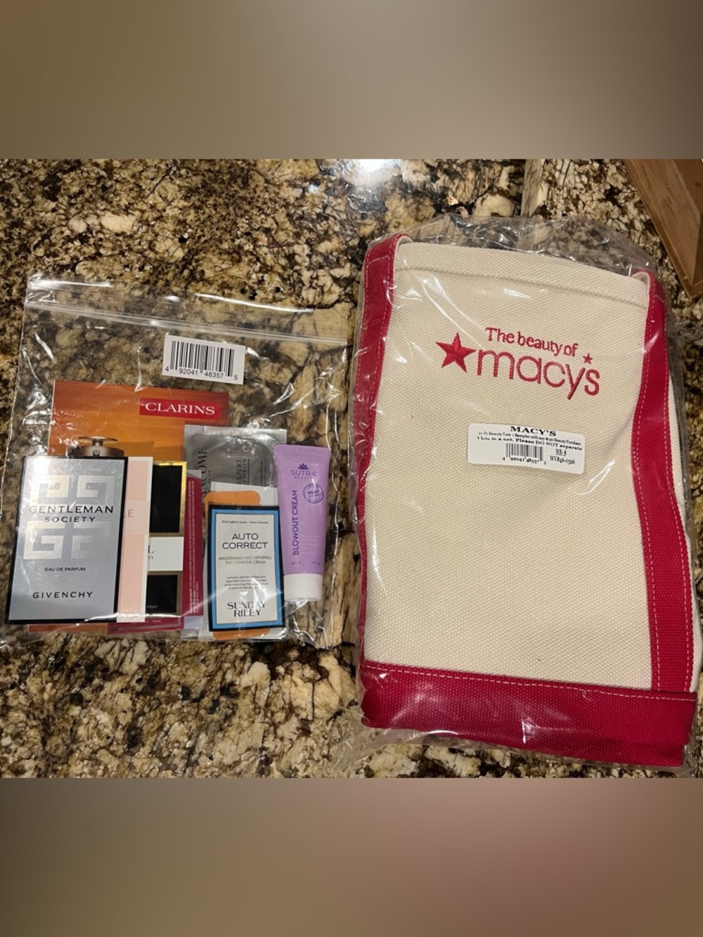 Macys Beauty sample set